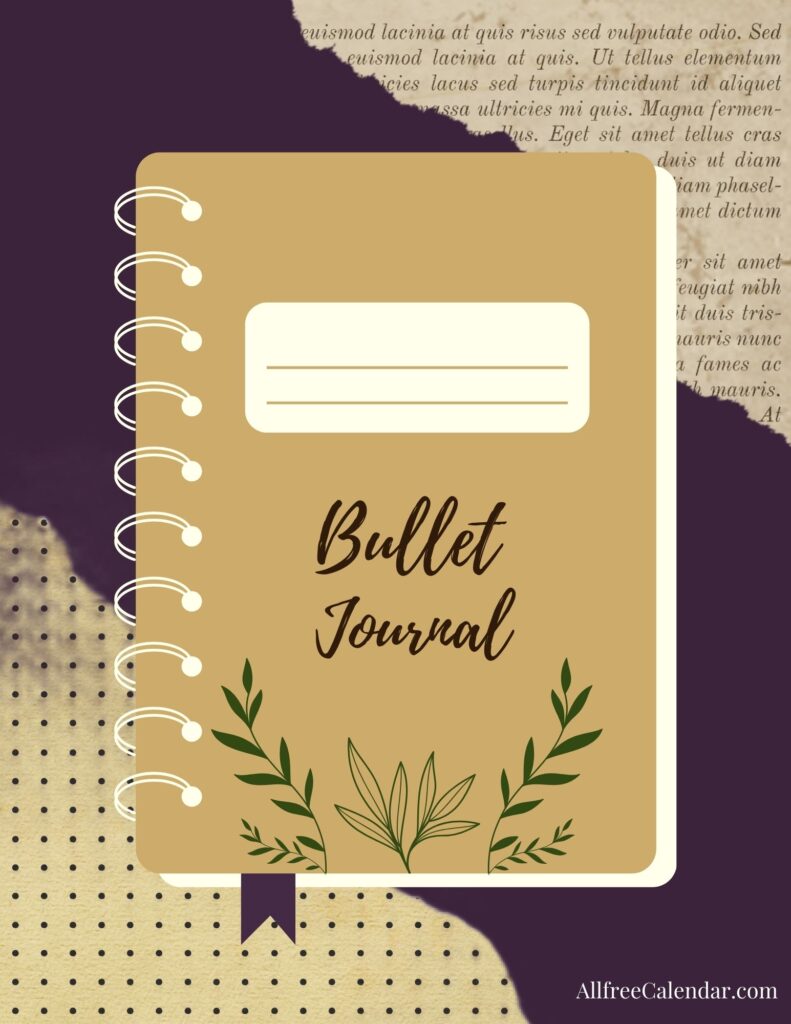 Bullet Journal Book