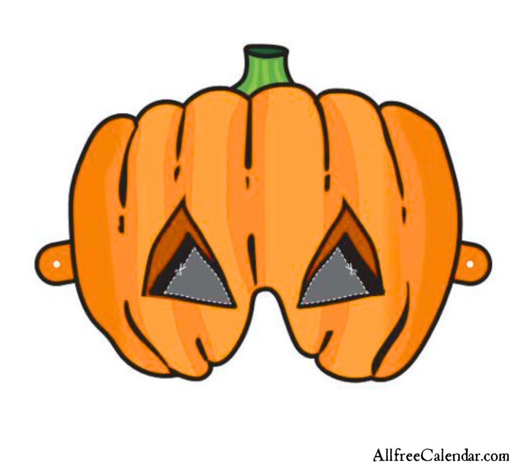 Free Happy Halloween Mask