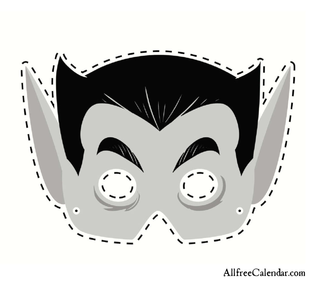 Halloween Mask Printable