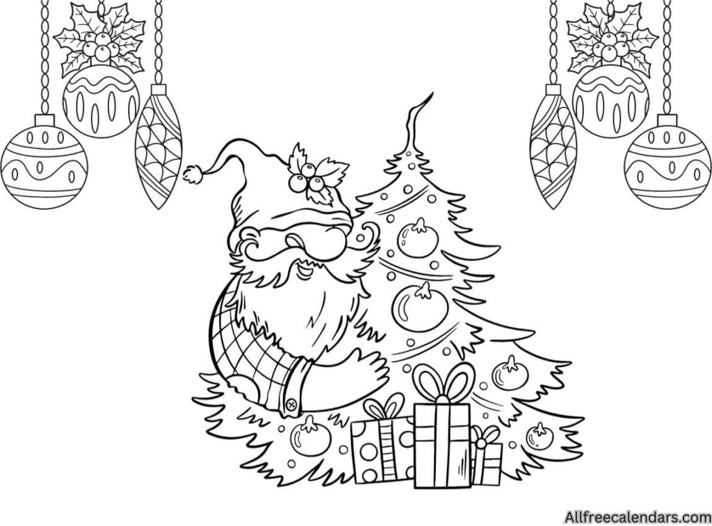 christmas coloring pages free printable